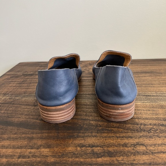 Lucky Brand Cahill Leather Loafers, Size 8.5/39, Colour Blue. - Picture 4 of 8